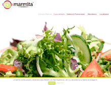 Tablet Screenshot of marmitabares.com